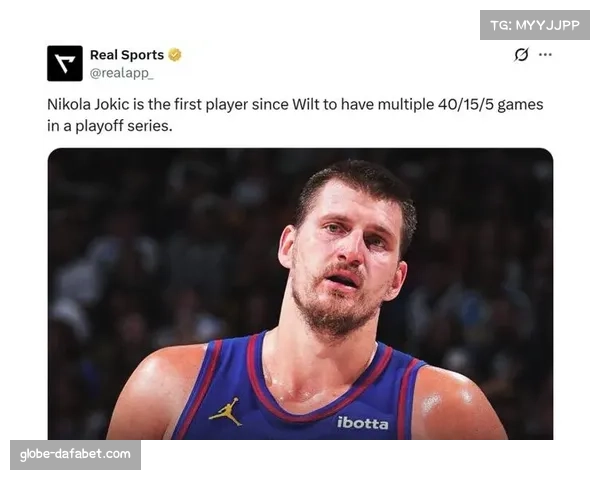 约基奇在场不在场数据悬殊 凸显掘金阵容依赖度